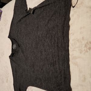 Torrid super soft plush black blouse 4XL